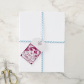 Jugendstilgarten Geschenkanhänger (Mit Garn)