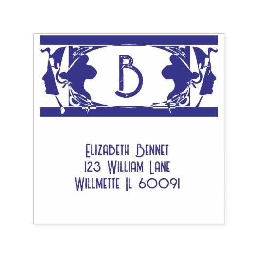 Jugendstilgestelle Permastempel (Design)