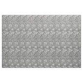 Jugendstilkarnation Damask, grau/grau Stoff (Fat Quarter (45,7 x 55,9 cm))