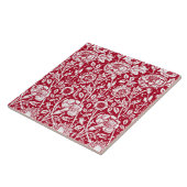 Jugendstilkarnation Damaskus, Rot und Weiß Fliese (Seite)