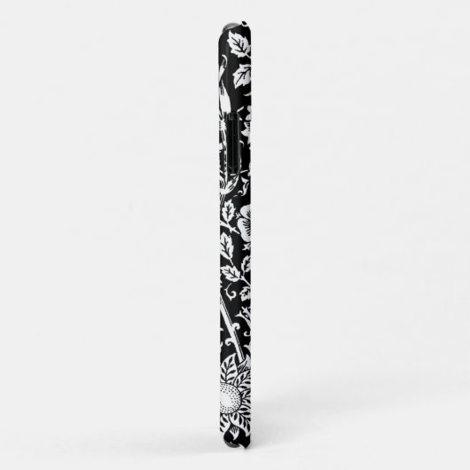 Jugendstilkarnation Damaskus, Schwarz und Weiß Case-Mate iPhone Hülle (Hinten/Rechts)