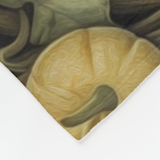 Jugendstilkauz im Wald Fleecedecke (Ecke)