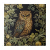 Jugendstilkauz im Wald Fliese (Vorderseite)