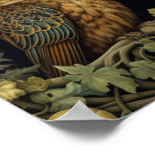 Jugendstilkauz im Wald Poster (Ecke)