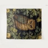 Jugendstilkauz im Wald Wandteppich (Vorderseite (Horizontal))