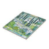 Jugendstilkirche Cassone von Gustav Klimt Fliese (Seite)