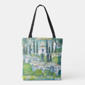 Jugendstilkirche Cassone von Gustav Klimt Tasche (Rückseite)