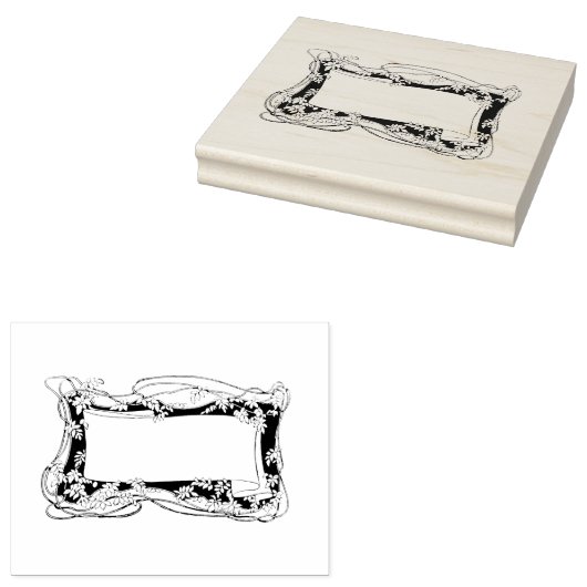 Jugendstillei Weinkeller oder Stationen Gummistempel (Stempel)