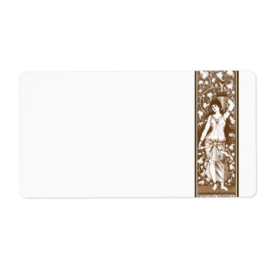 Jugendstilmädchen mit Urne (Vorne)