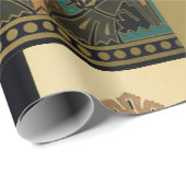 Jugendstilmuster Christopher Dresser Geschenkpapier (Rolleneckpunkt)