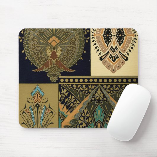 Jugendstilmuster Christopher Dresser Mousepad (Mit Mouse)
