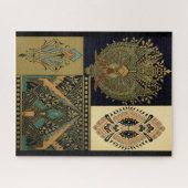 Jugendstilmuster Christopher Dresser Puzzle (Horizontal)