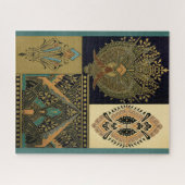 Jugendstilmuster Christopher Dresser Puzzle (Horizontal)