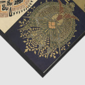 Jugendstilmuster Christopher Dresser Seidenpapier (Ausschnitt)