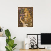 Jugendstilplakat Poster (Heimbüro)