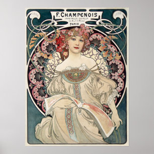 Jugendstilplakat Poster