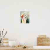 Jugendstilplakat Poster (Küche)