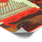 Jugendstilplakat Poster (Ecke)