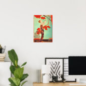 Jugendstilplakat Poster (Heimbüro)