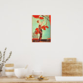 Jugendstilplakat Poster (Küche)