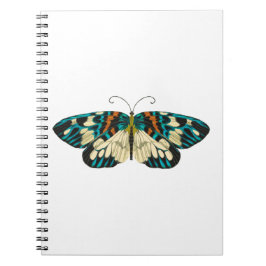 Jugendstilschmetterling Notizblock