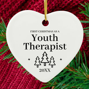 Jugendtherapeut Neue Stelle Weihnachten Keramik Ornament