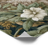 Jugendwolf in den Blätter Poster (Ecke)