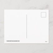 Jugenstil Door Feiertagspostkarte (Rückseite)