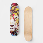 Juggalo Graffiti Lion Element Pro Park Board Skateboard (Vorderseite)