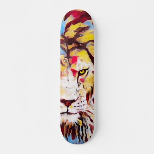 Juggalo Graffiti Lion Element Pro Park Board Skateboard (Vorne)