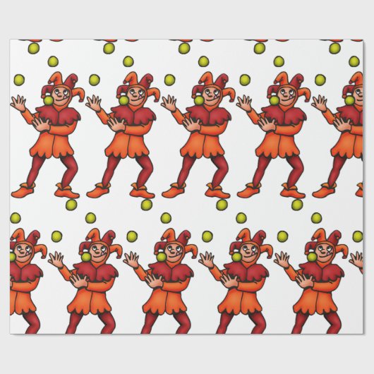 Juggler Geschenkpapier (Flach)