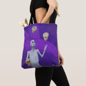 Juggler Juggling Skulls Fantasy Art Graphic Tasche (Von Nahem)