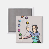 Juggler-Magnet Magnet (Vorderseite/Rückseite)