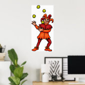 Juggler Poster (Heimbüro)