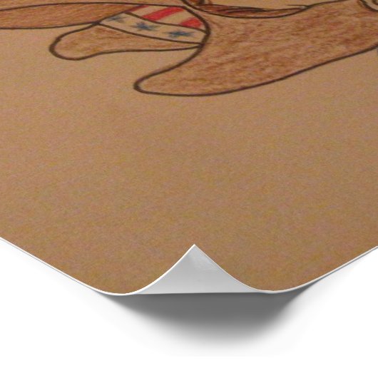 Juggling Bush Poster (Ecke)