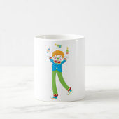 Juggling Clown Kaffeetasse (Mittel)