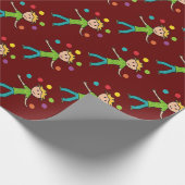 Juggling Geschenkpapier (Ecke)