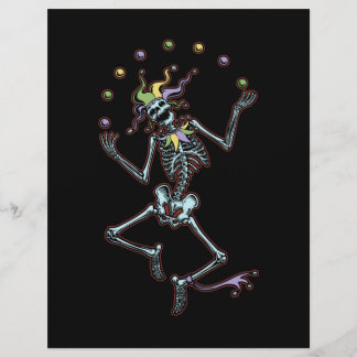 Juggling Jester Skeleton