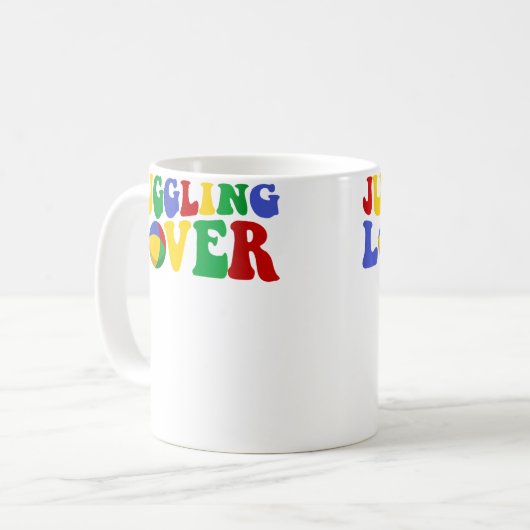 Juggling Lover Expert Juggler Circus Graphic Kaffeetasse (Vorderseite Links)