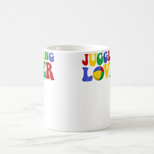 Juggling Lover Expert Juggler Circus Graphic Kaffeetasse (Mittel)