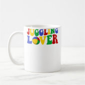 Juggling Lover Expert Juggler Circus Graphic Kaffeetasse (Links)