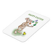 Juggling Oaster Bunny Magnet (Linke Seite)