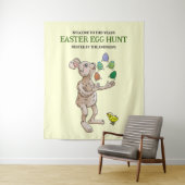 Juggling Oaster Bunny Wandteppich (Beispiel)