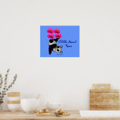 Juggling Panda Kids Room Personalisiert Wall Poste Poster (Küche)