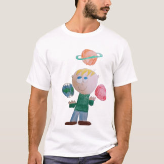 Juggling Planets Crew T - Shirt