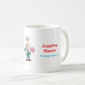 Juggling Planets Offiziell Coffee Tasse (VorderseiteRechts)