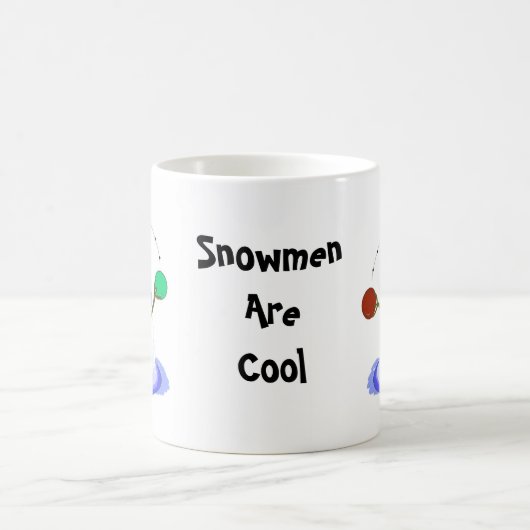 Juggling Snowman Kaffeetasse (Mittel)