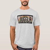 JUGGLR Lizenz-Platten-T - Shirt (Vorderseite)