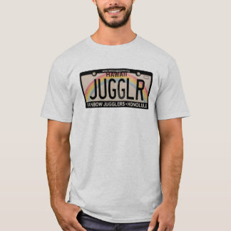 JUGGLR Lizenz-Platten-T - Shirt