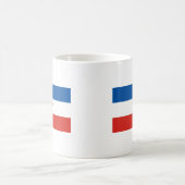 Jugoslawien-Flagge Kaffeetasse (Mittel)